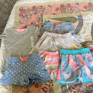 Girls 4t-5t shirt and shorts